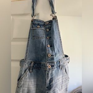 American Eagle overalls